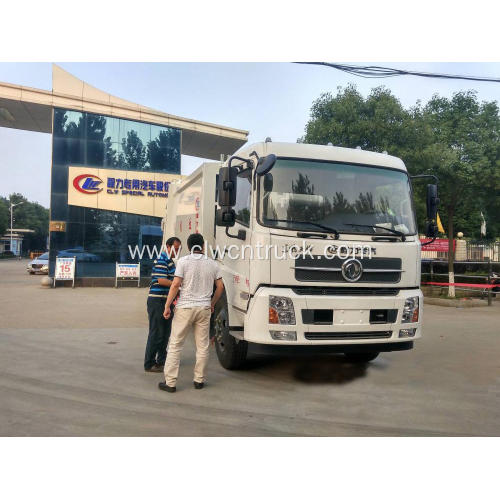 Guaranteed100% Dongfeng 12cbm Solid Waste Compactor Truck